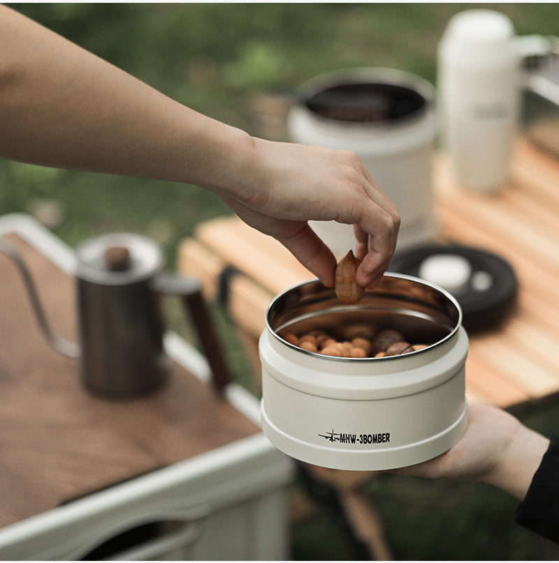 Coffee Manual Vacuum Storage Canister