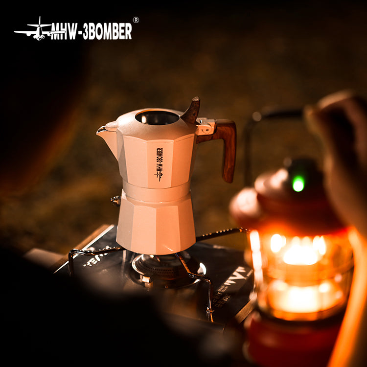 Double Valve Moka Pot