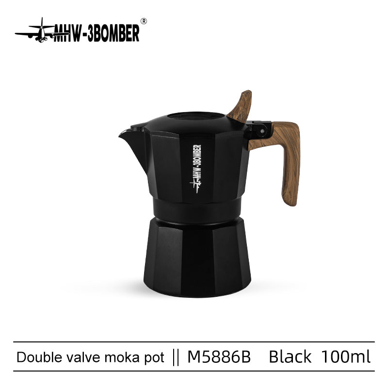 Double Valve Moka Pot