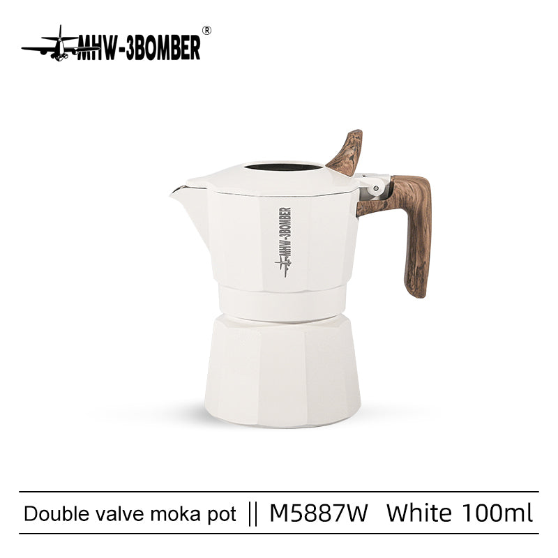 Double Valve Moka Pot