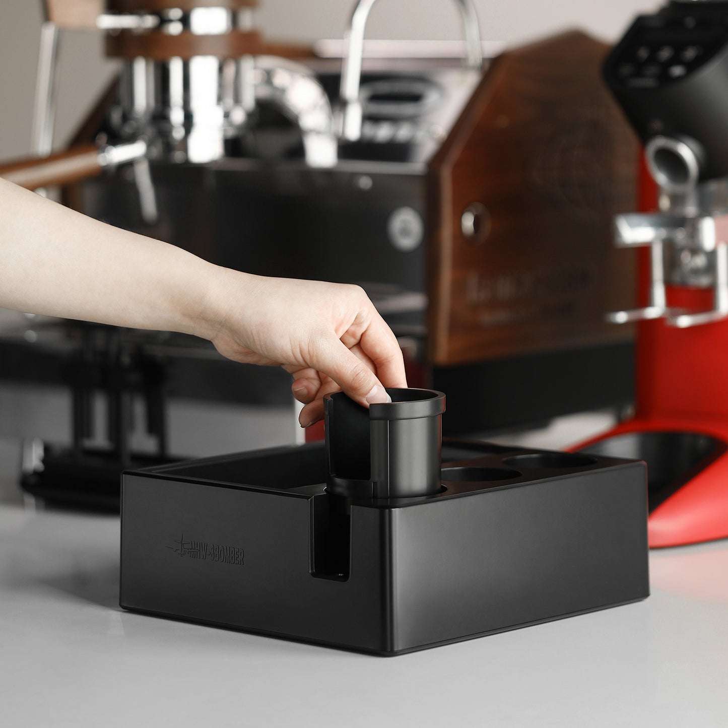 ABS Multifunctional Espresso Knock Box