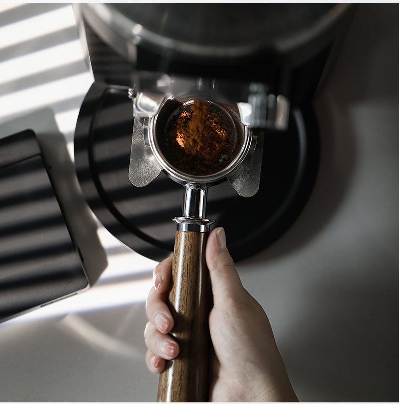 Double-spout Portafilter