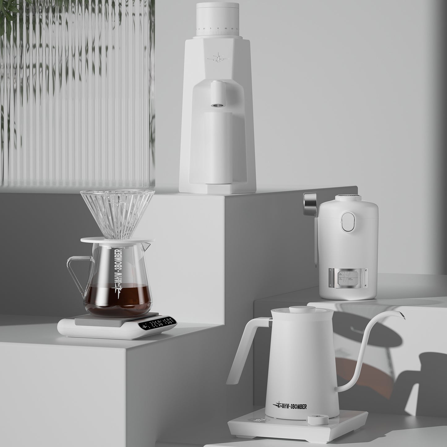 MHW-3Bomber Assassin Electric Pour Over Kettle