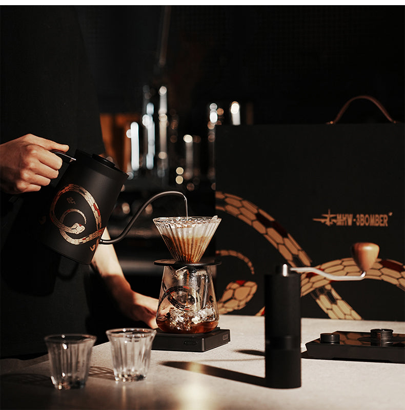 MHW-3Bomber Assassin M1 Drip Coffee Set-Year of the Snake Limited Edition-9 pcs