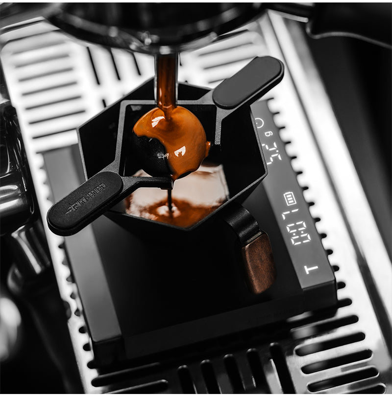 Smooth Espresso Chilling  Ball Stand