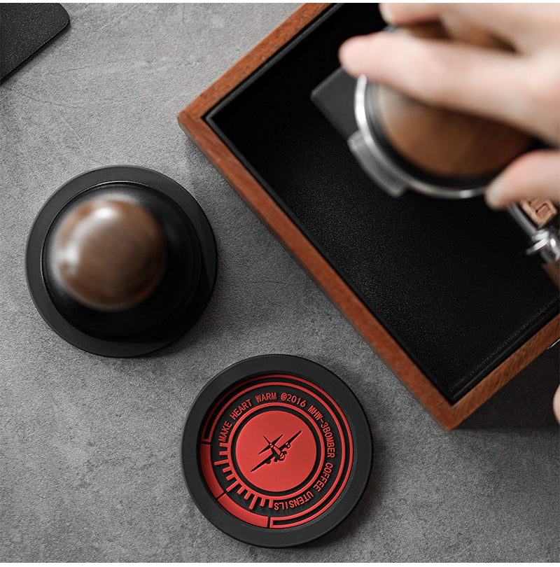 Moka Pot Silicon Tamper Storage Mat - 105mm