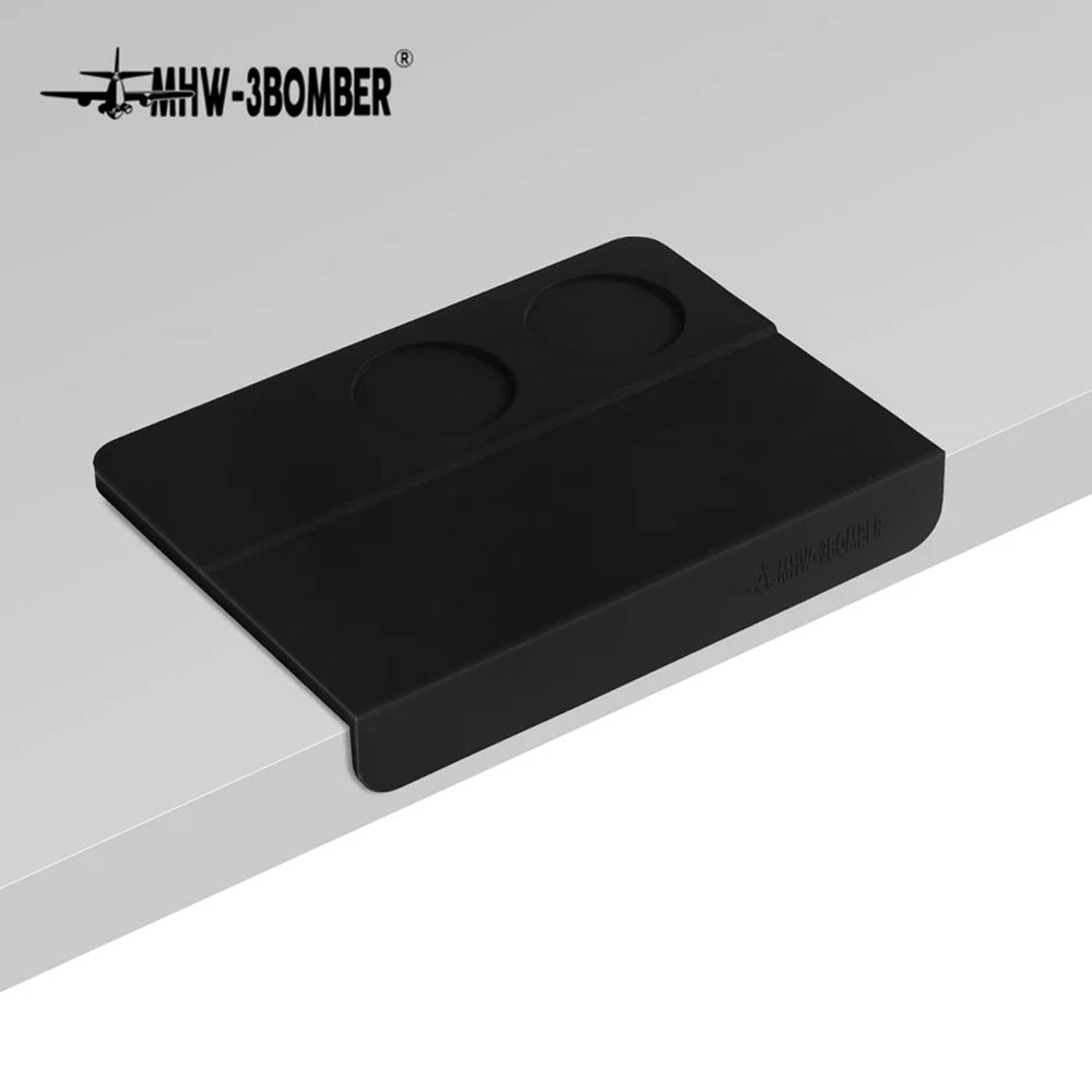 Silicone Pad Coffee Tamper Mat - 250*180mm- Two Holes