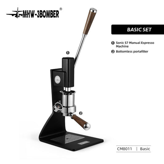Sonic S7 Manual Lever Espresso Machine | India Warranty