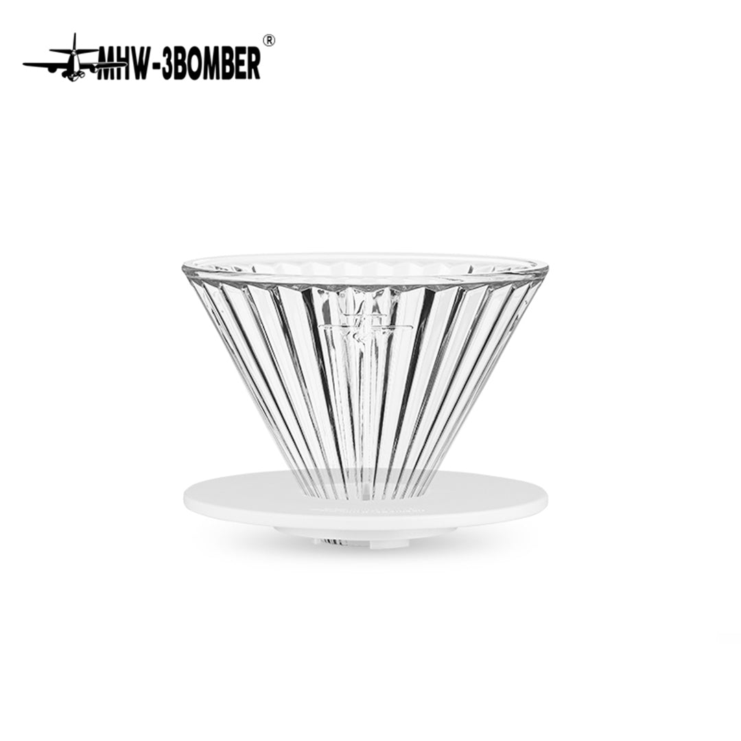 Elf Glass Dripper-Transparent-Black base