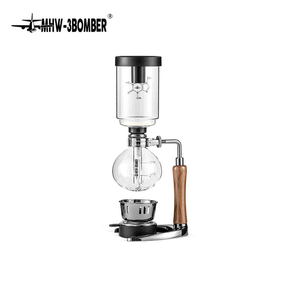 Syphon coffee brewer